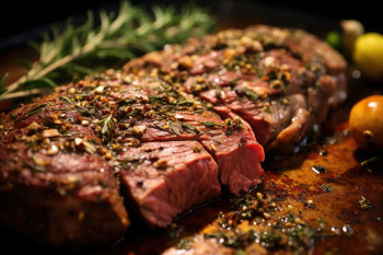 Steaks marinés maître d'hôtel x2