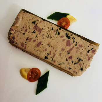 Pâté de foie champenois tranché