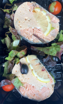 Darnes de saumon x2