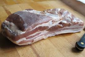 Bande de poitrine salée